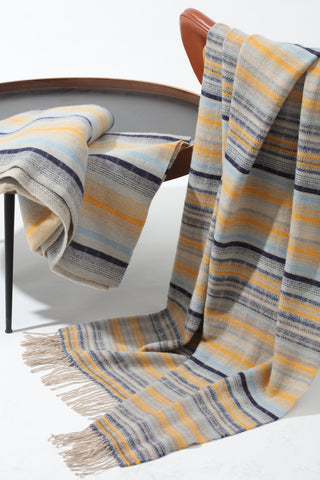 Tibetan  Pulu hand-made cashmere throw