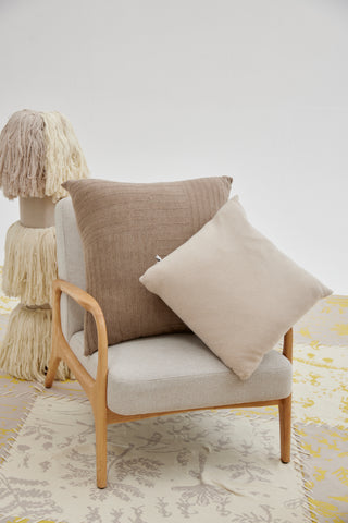 Cashmere square cushion