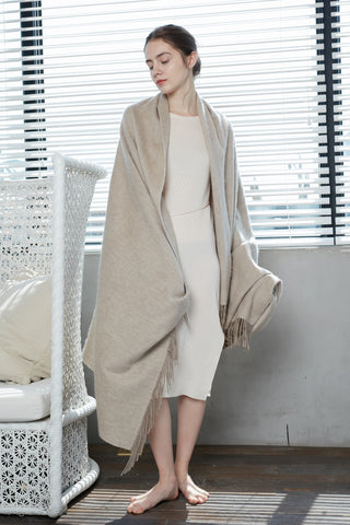 Cashmere scarf/ throw